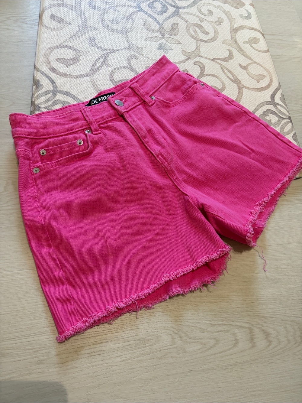 Joe fresh pink Jean shorts 27